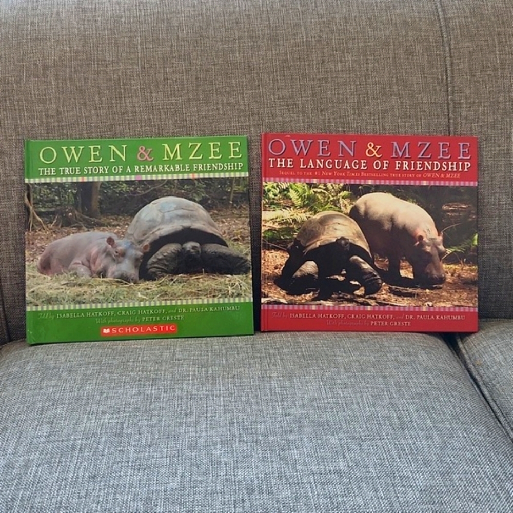 Owen & Mzee books